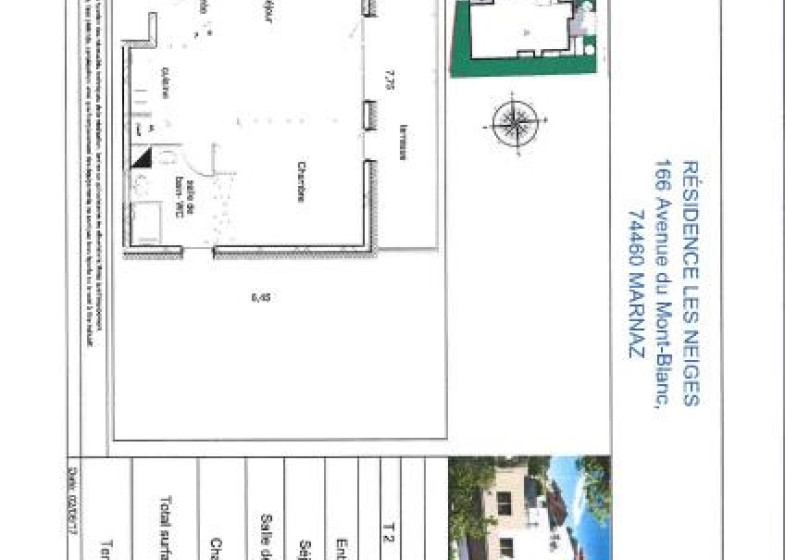 Appartement T2 à louer à Marnaz