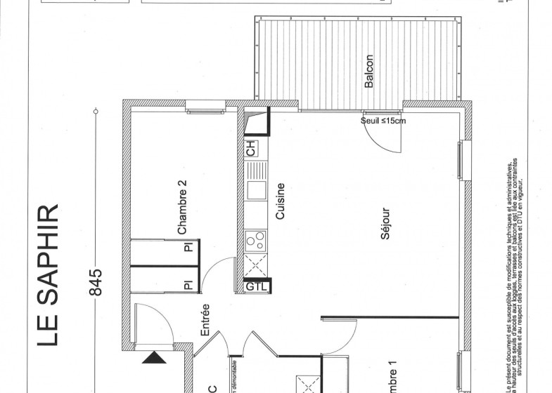 Appartement T3 à louer à Cluses