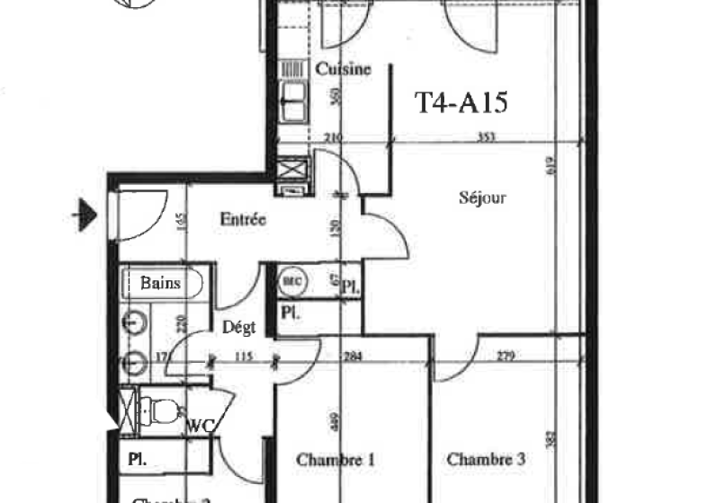 Appartement T4 à vendre à Bonneville