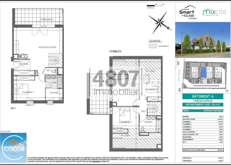 Appartement T5 à vendre à Ambilly