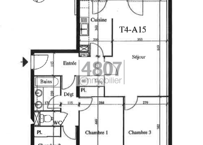 Appartement T4 à vendre à Bonneville