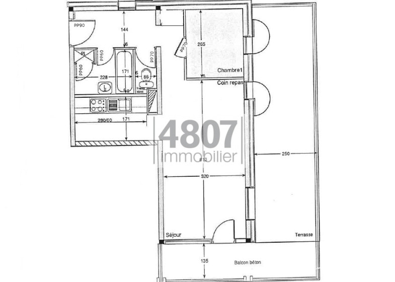 Appartement T2 à vendre à Cordon