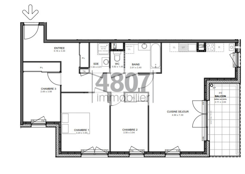 Appartement T4 à vendre à Saint Pierre En Faucigny