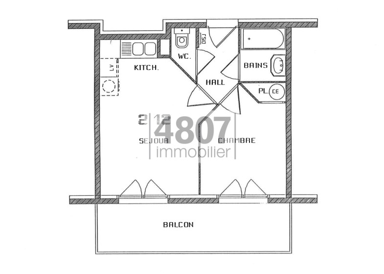 Appartement T2 à vendre à Sallanches