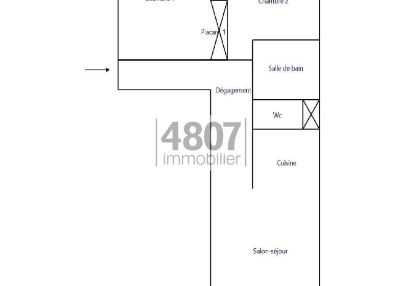 Appartement T3 à vendre à Sallanches