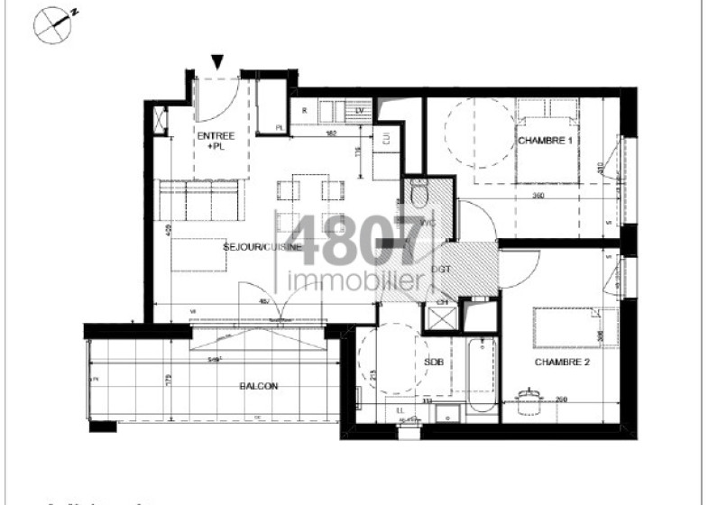 Appartement T3 à vendre à Cluses
