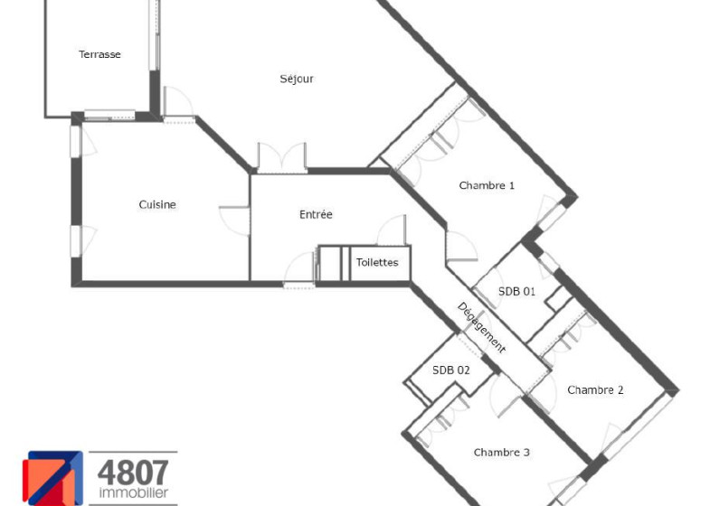 Appartement T4 à louer à Ambilly