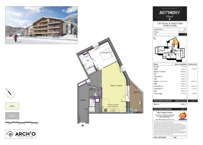 Appartement T4 à vendre à Chatel