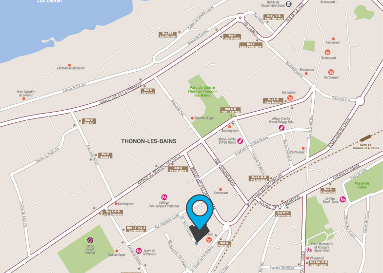 Appartement T2 à vendre à Thonon Les Bains