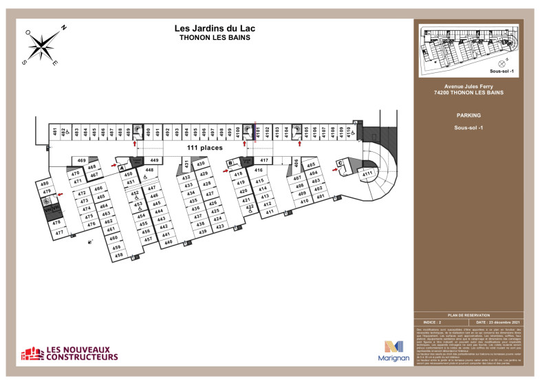 Appartement T1 à vendre à Thonon Les Bains