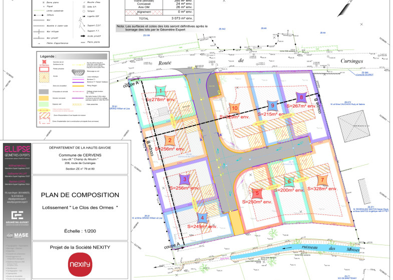 Terrain à vendre à Cervens