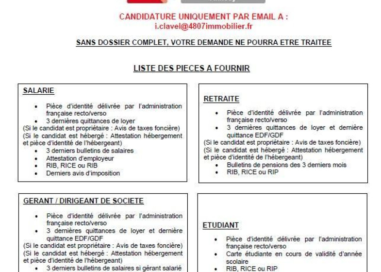 Appartement T3 à louer à Rumilly