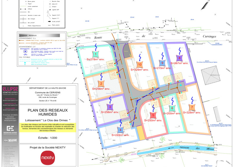 Terrain à vendre à Cervens