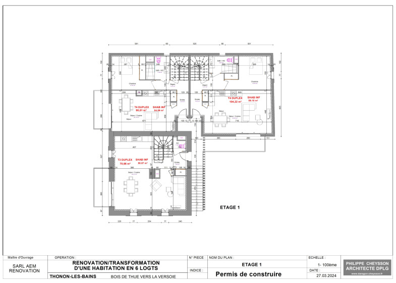 Maison T7 à vendre à Thonon Les Bains