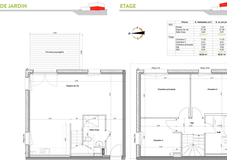 Maison T4 à vendre à Thyez