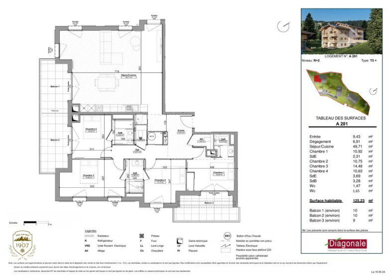 Appartement T5 à vendre à Praz Sur Arly