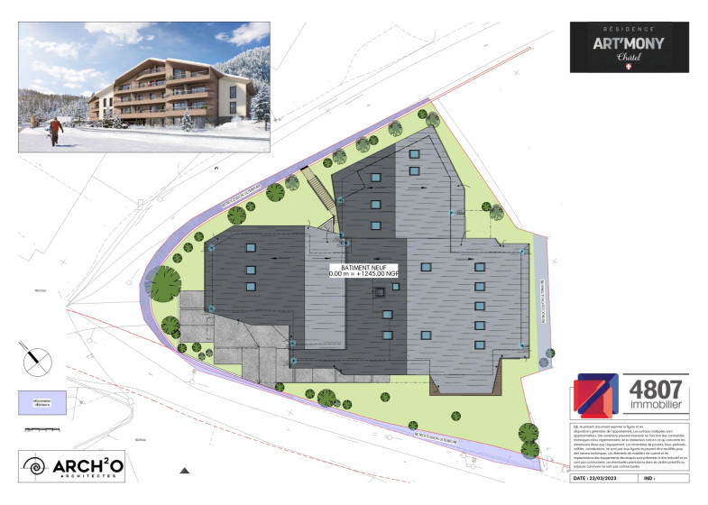 Appartement T3 à vendre à Chatel