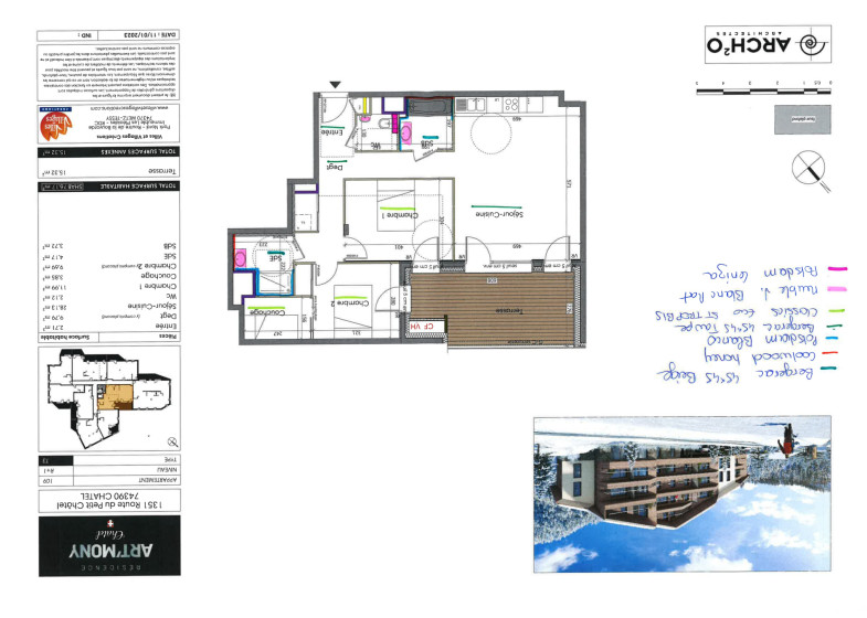Appartement T3 à vendre à Chatel