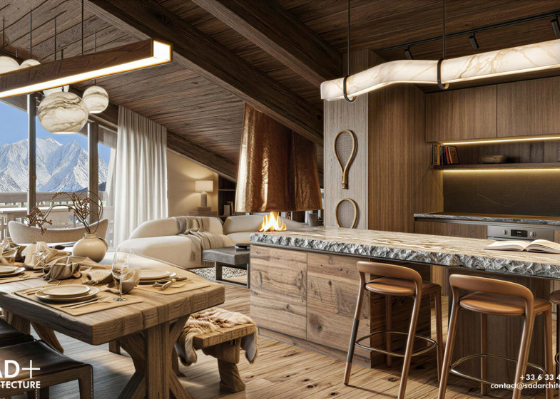 Maison T5 à vendre à Combloux