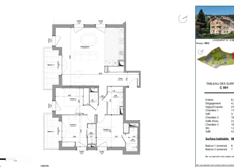 Appartement T4 à vendre à Praz Sur Arly