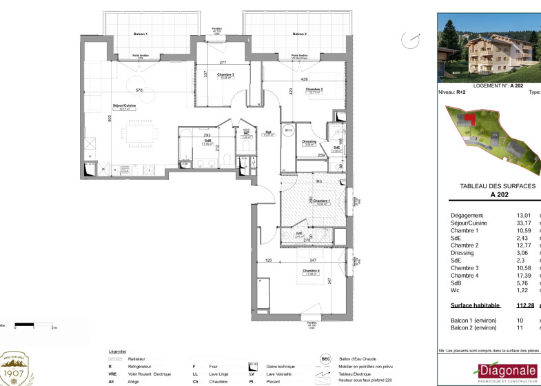 Appartement T5 à vendre à Praz Sur Arly